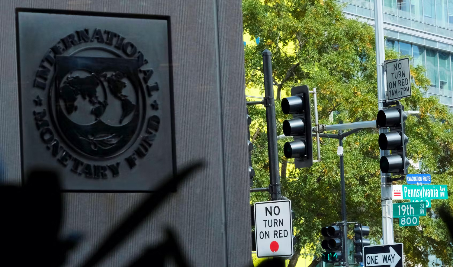The headquarters of the International Monetary Fund is seen during the group's Annual Meetings in Washington, United States, on October 12, 2022. (REUTERS/File)