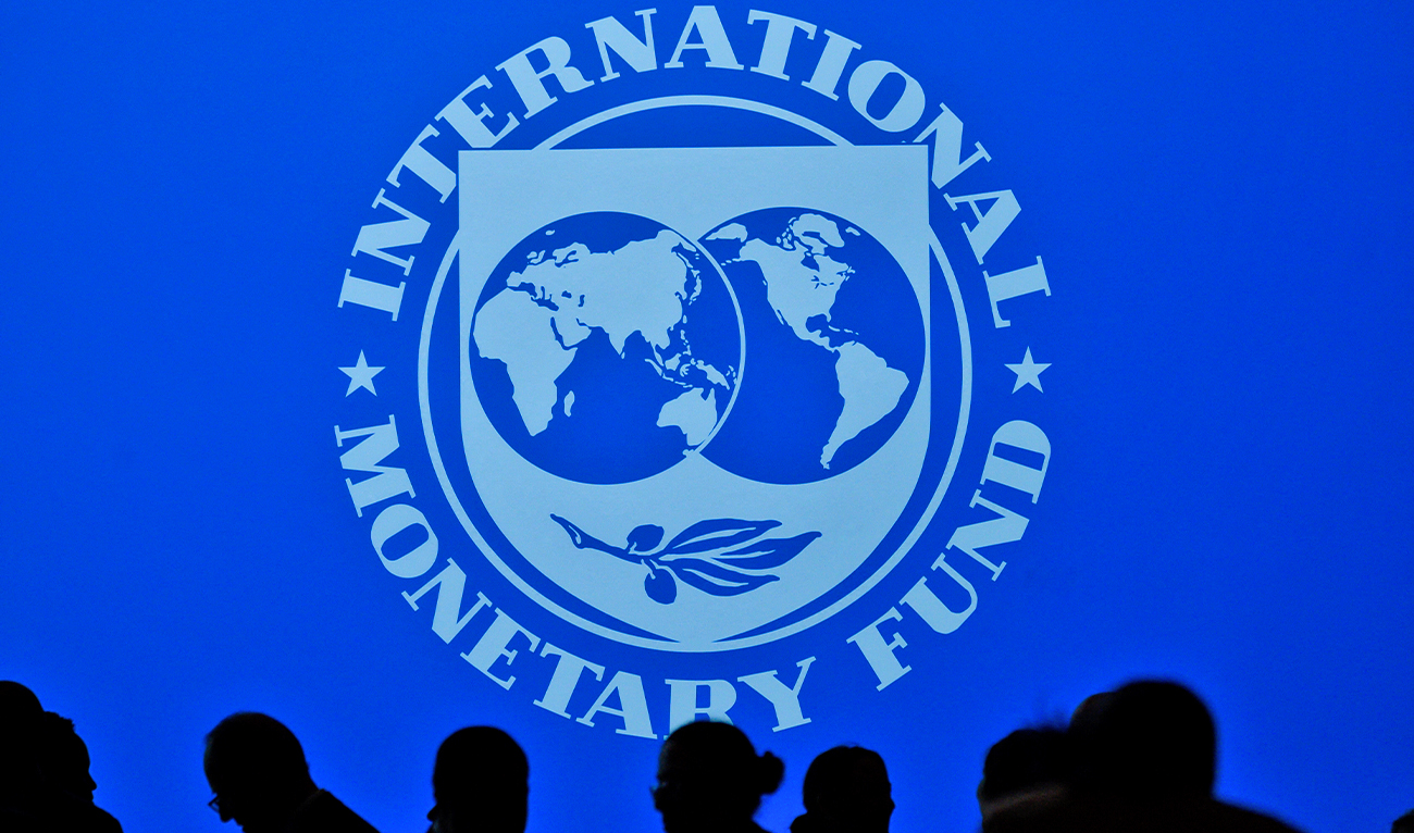 People arrive for the IMF/World Bank Annual Fall Meetings Plenary Session in Washington, US, on October 18, 2019. (AFP/File)