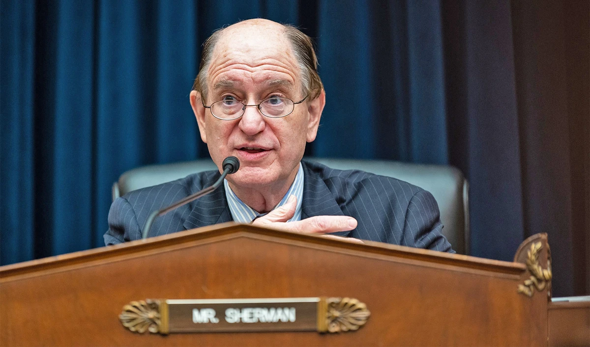 The file photo shows US Congressman Sherman chairing a hearing of a subcommittee in United States on July 20, 2022. (US Congressman Sherman/website)