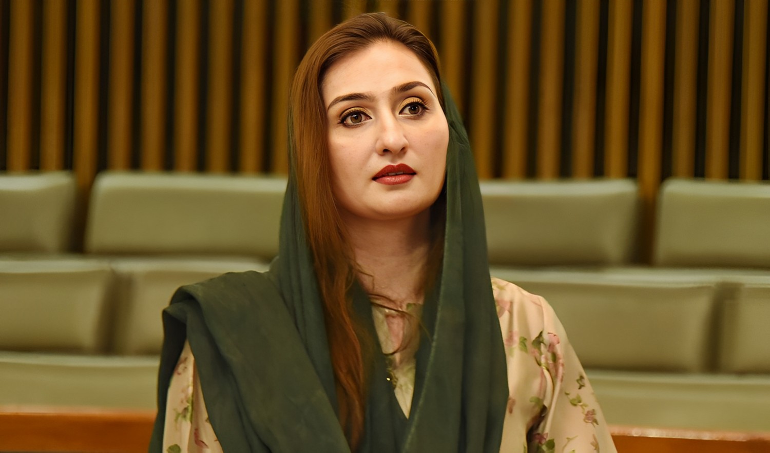 An undated file photo of former prime minister Imran Khan's aide Maleeka Bokhari. (Photo courtesy: social media)
