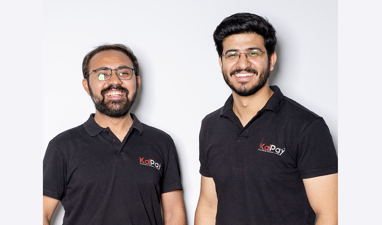 The photo posted on May 19, 2023, shows the co founders of Pakistani start-up KalPay. (Photo courtesy: KalPay/Facebook)