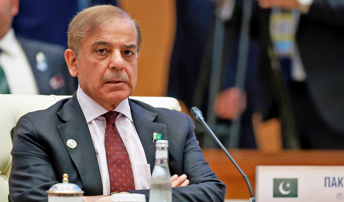 Pakistani Prime Minister Shahbaz Sharif attends the Shanghai Cooperation Organization (SCO) summit in Samarkand, Uzbekistan on September 16, 2022. (Photo courtesy: AP/File)