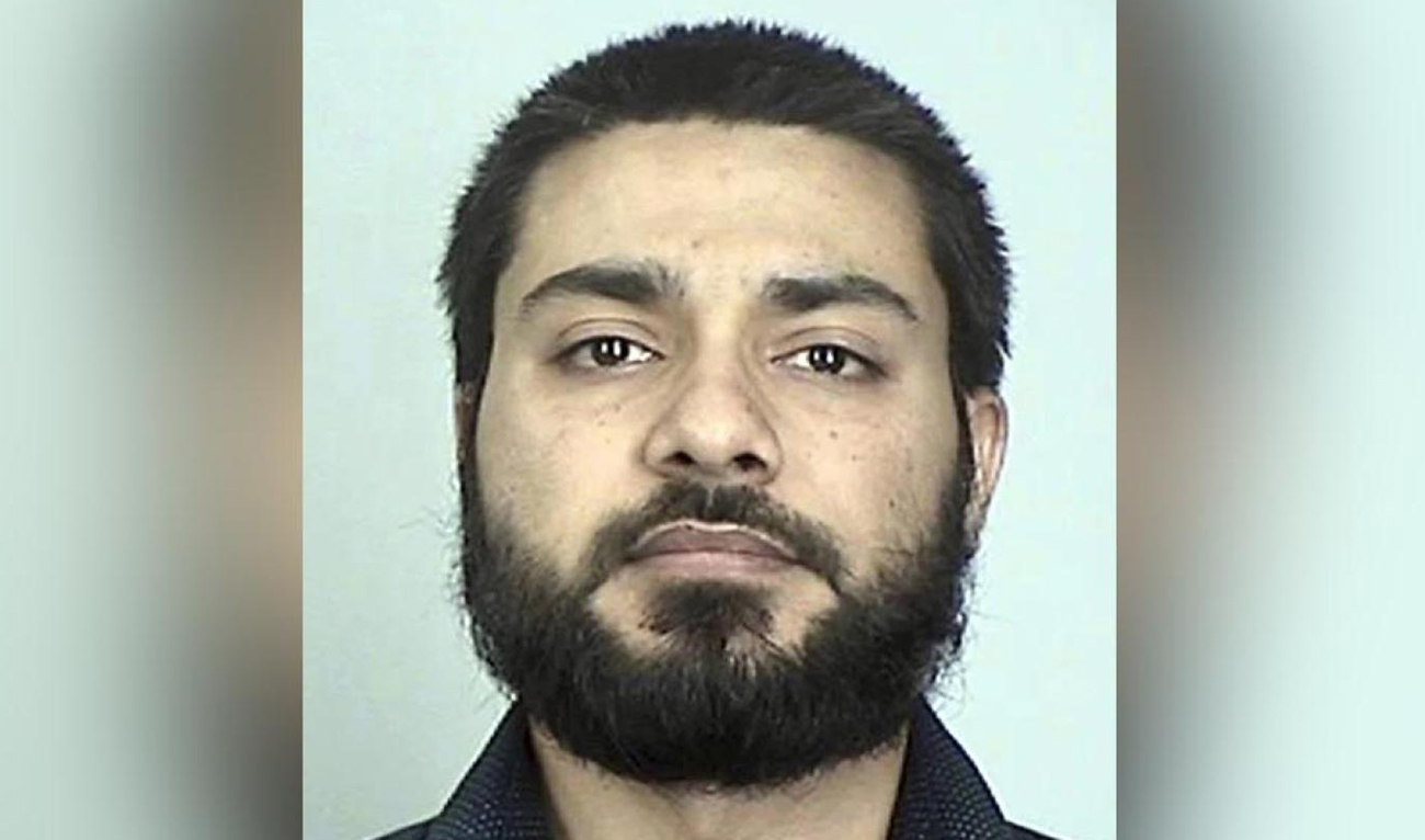 A file photo of Muhammad Masood, the Pakistani doctor and former Mayo Clinic research coordinator who sought to join the Islamic State terrorist group to fight in Syria, was sentenced Friday, Aug. 25, 2023, to 18 years in prison. (Photo courtesy: Sherburne County Sheriff's Office/ AP/ File)
