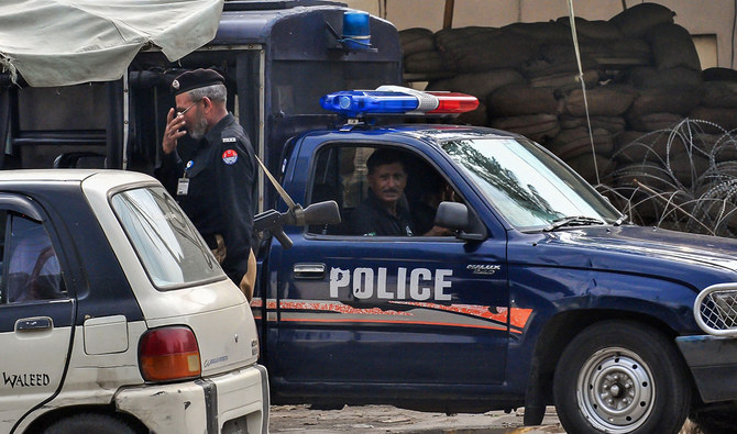 Pakistani police patrolling on the streets of Lahore, Pakistan on August 12, 2013. (AFP/File)