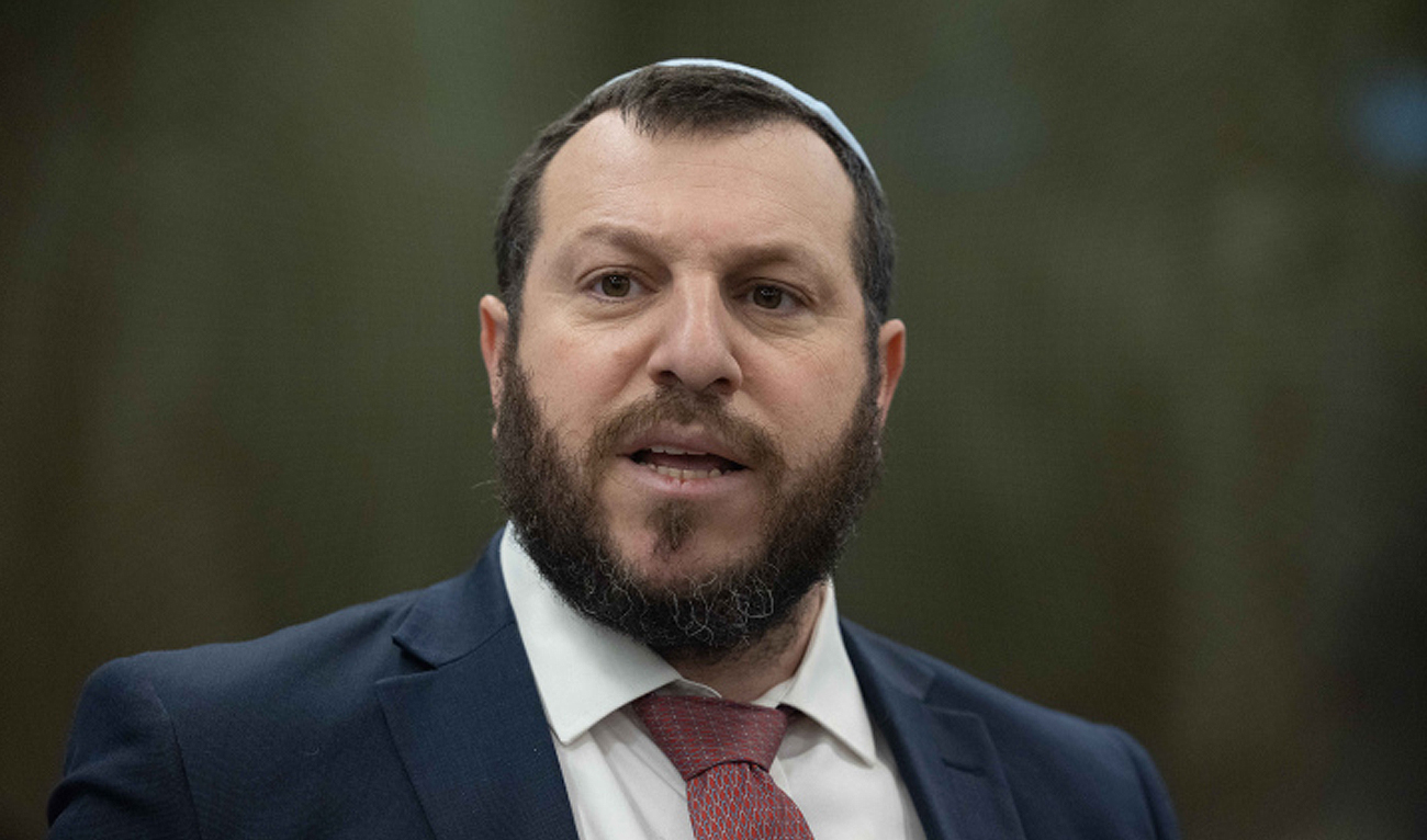 This photo, taken on January 29, 2023, shows Israel's Heritage Minister Amichai Eliyahu at the Prime Minister's Office in Jerusalem. (Photo courtesy: Flash90/File)