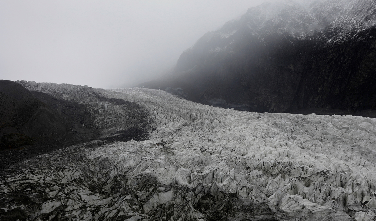 A view of the Passu Glacier in the Karakoram mountain range in Pakistan, October 8, 2023. (REUTERS/File)