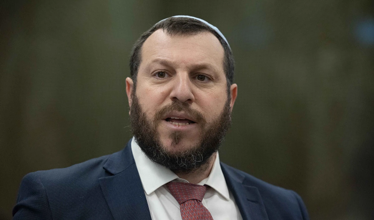 This photo, taken on January 29, 2023, shows Israel's Heritage Minister Amichai Eliyahu at the Prime Minister's Office in Jerusalem. (Photo courtesy: Flash90/File)