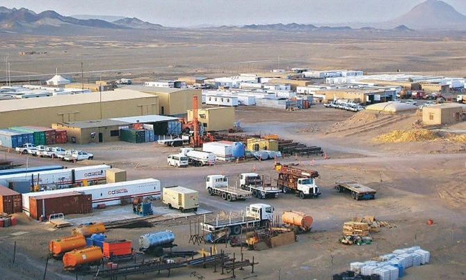 A file photo of the site of the gold and copper mine exploration project of Tethyan Copper Company (TCC) in Reko Diq, in Balochistan, Pakistan. (Photo courtesy: TCC)