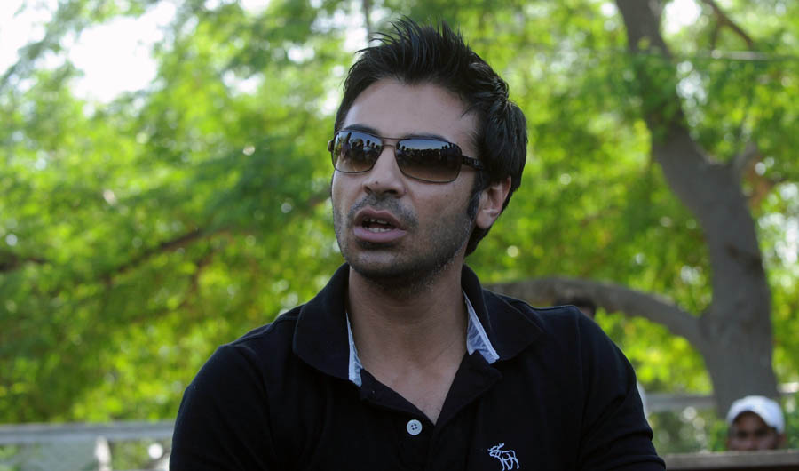 Former Pakistani cricketer Salman Butt addresses a news conference in Lahore on April 17, 2013. (AFP/File)