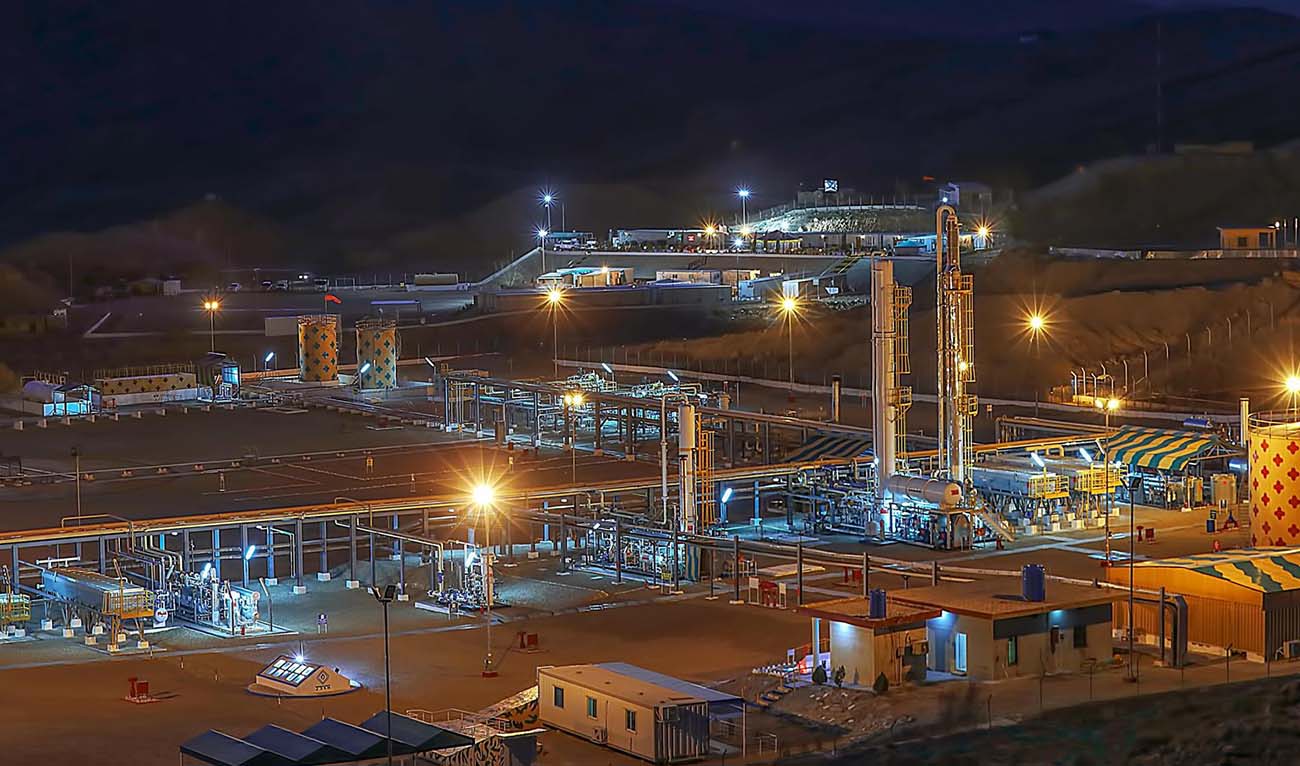 This undated file photo, available on the Mari Petroleum Company Limited's official website, shows Zarghun South Gas Field in Balochistan, Pakistan. (Photo courtesy: Mari Petroleum Company Limited)