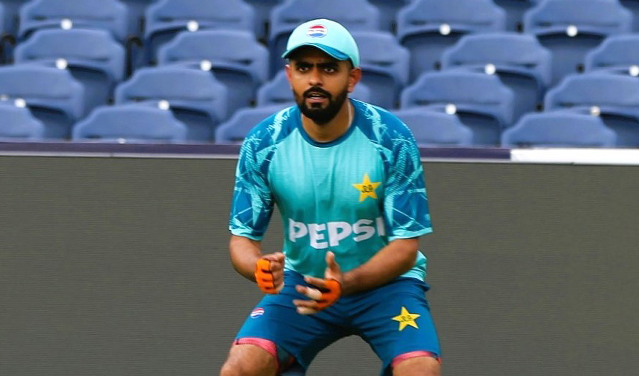 Pakistan Skipper Babar Azam attends first training session in Dallas on May 4, 2024, ahead of T20 World Cup opener. (Photo courtesy: PCB)