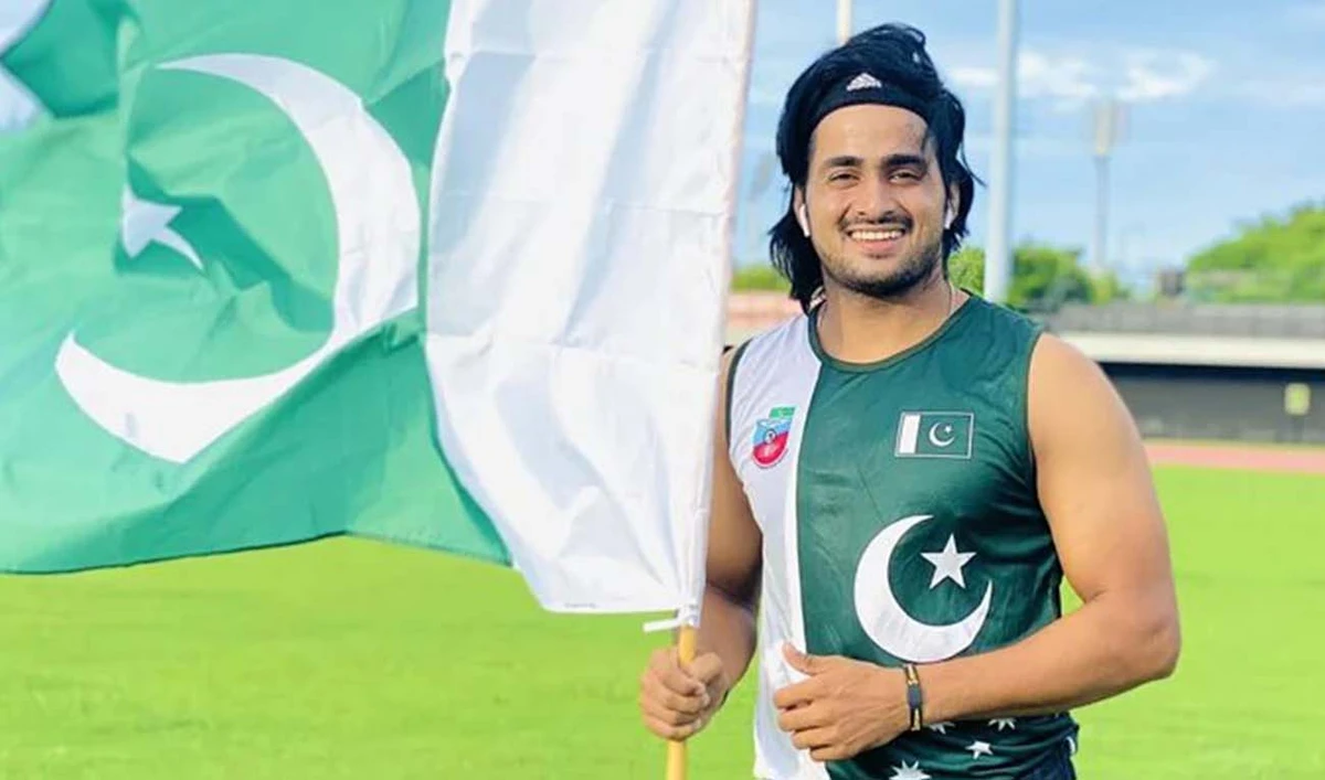 An undated file photo of Pakistani athlete Muhammad Yasir. (Photo courtesy: APP)