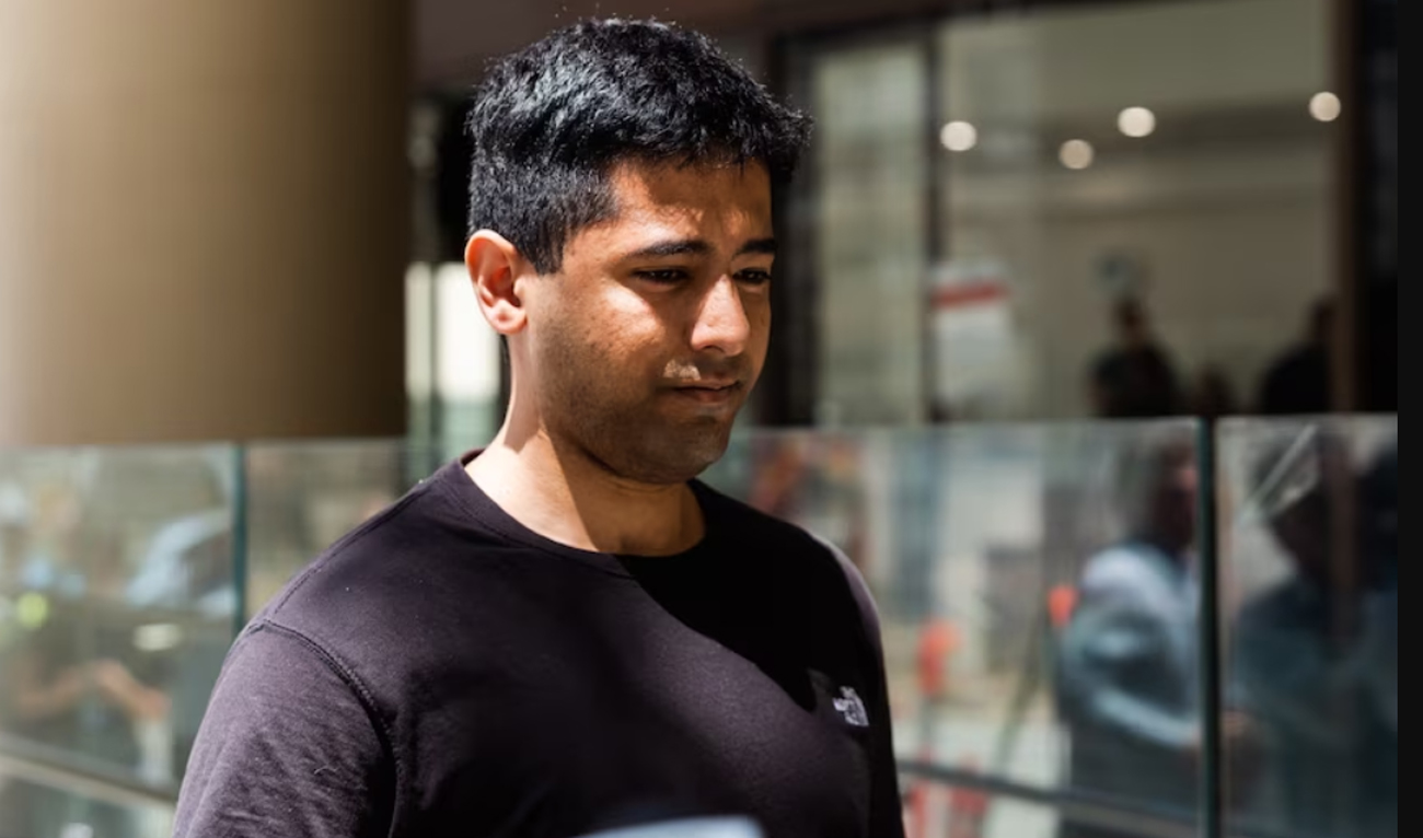 This undated file photo shows Pakistani-Australian man Muhammad Zain Ul Abideen Rasheed, 29, at the District Court of WA in Australia. (Photo courtesy: ABC News/Hugh Sando/File)