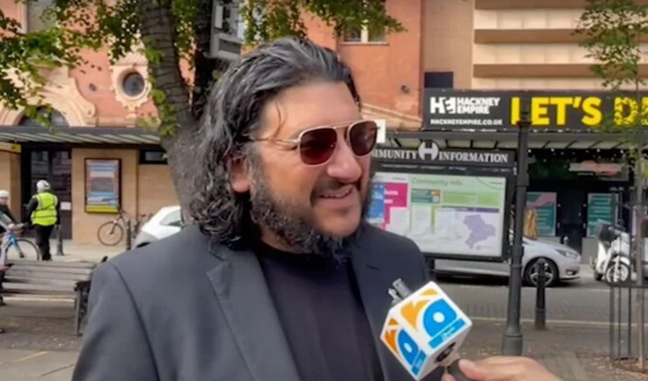 In this photo posted on September 10, 2024, shows Ryan Ahmed, Oxford University Chancellor candidate, speaks during an interview with Geo News. (Photo courtesy: YouTube/Geo News Live)