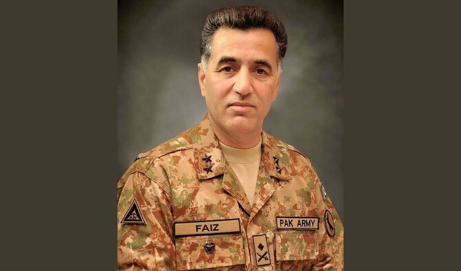 An undated file photo of former chief of Pakistan’s premier Inter-Services Intelligence (ISI) spy agency, Lt. Gen. (retired) Faiz Hameed. (Photo courtesy: ISPR/File)