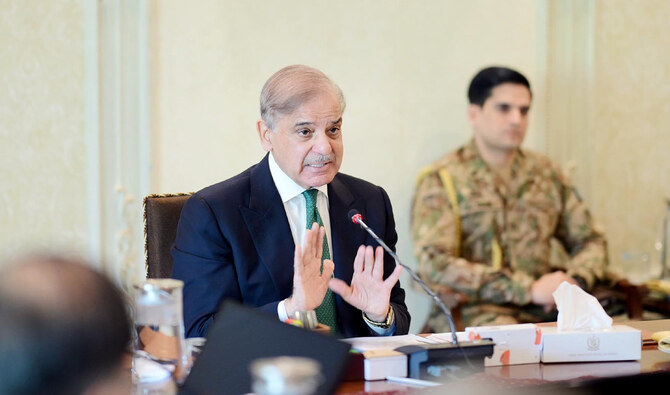 Pakistan Prime Minister Muhammad Shehbaz Sharif speaks during a meeting in Islamabad on November 19, 2024. (PID/File)