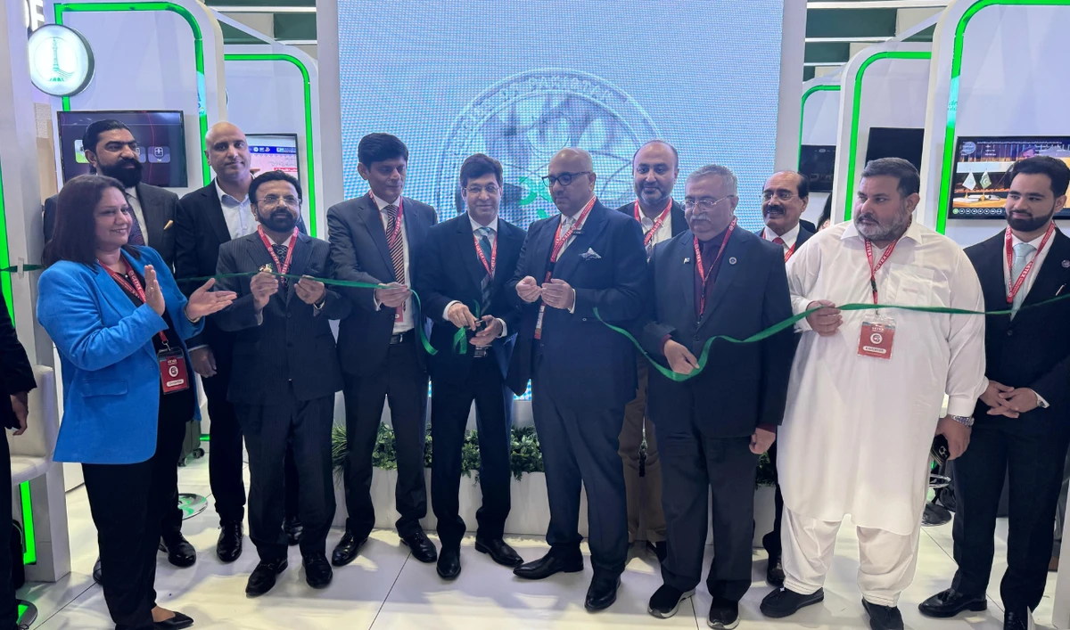 Pakistan’s Consul General in Dubai Hussain Muhammad (C) inaugurates the country’s first-ever pavilion at the Global Education and Training Exhibition (GETEX) 2025 in Dubai on April 30, 2025. (Photo courtesy: Consulate General of Pakistan in Dubai)