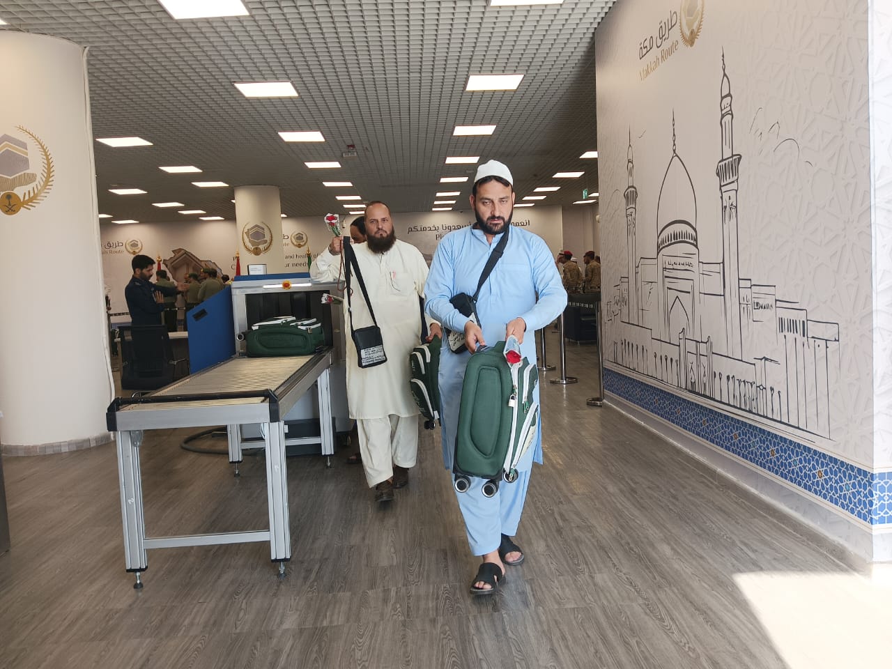 Pakistani pilgrims arrive at the Prince Mohammad Bin Abdulaziz International Airport in Madinah, Saudi Arabia on May 6, 2025, ahead of annual Hajj pilgrimage next month. (Photo courtesy: Handout/MORA/File)