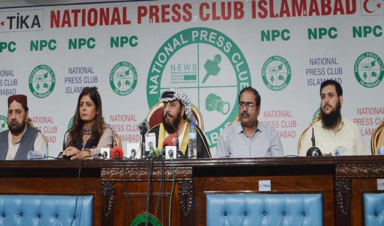 Palestinian MP accuses Israel and India of conspiring together against Pakistan’s sovereignty
