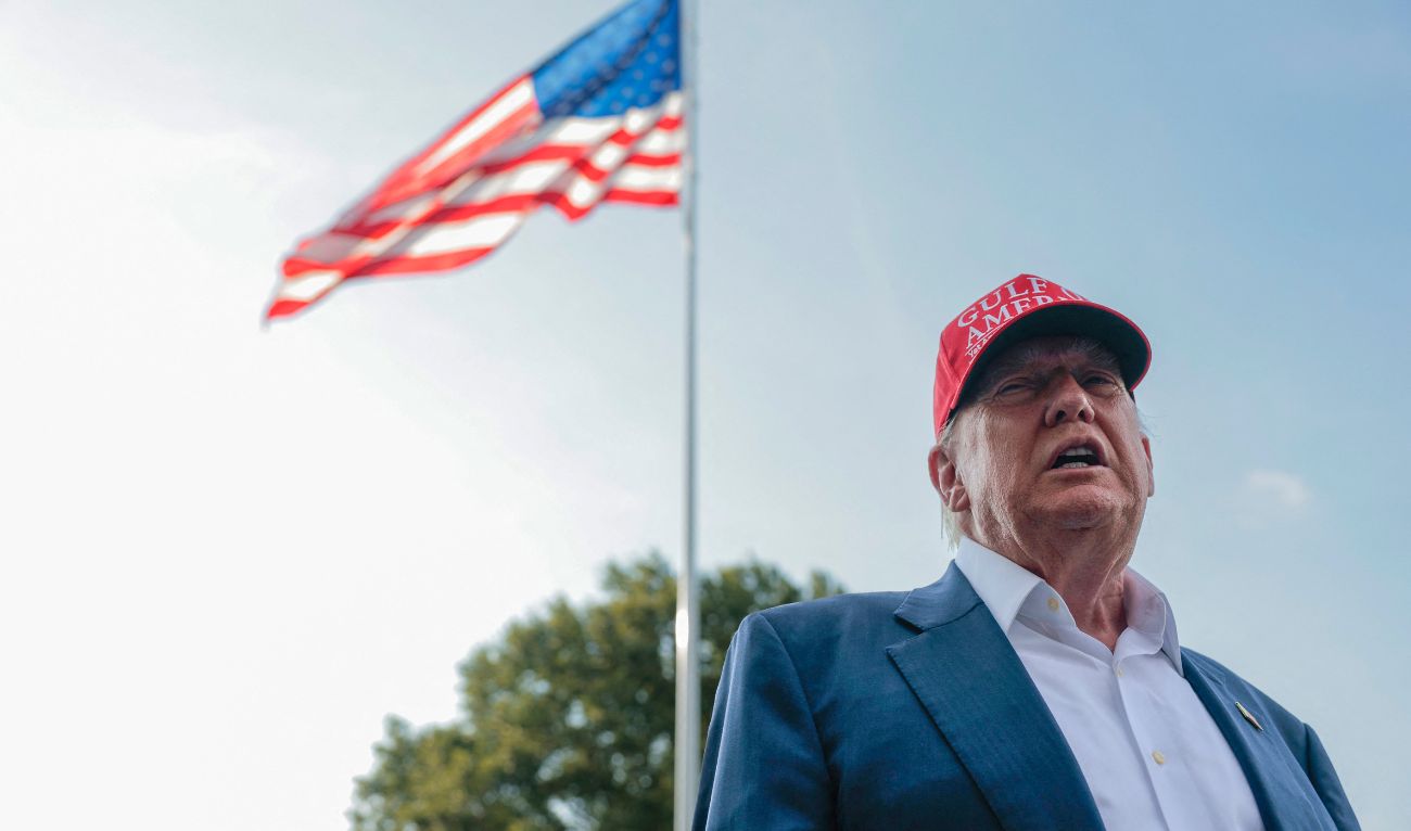 U.S. President Donald Trump speaks to reporters on the South Lawn before boarding Marine One and departing the White House on July 01, 2025 in Washington, DC. (AFP/ file)