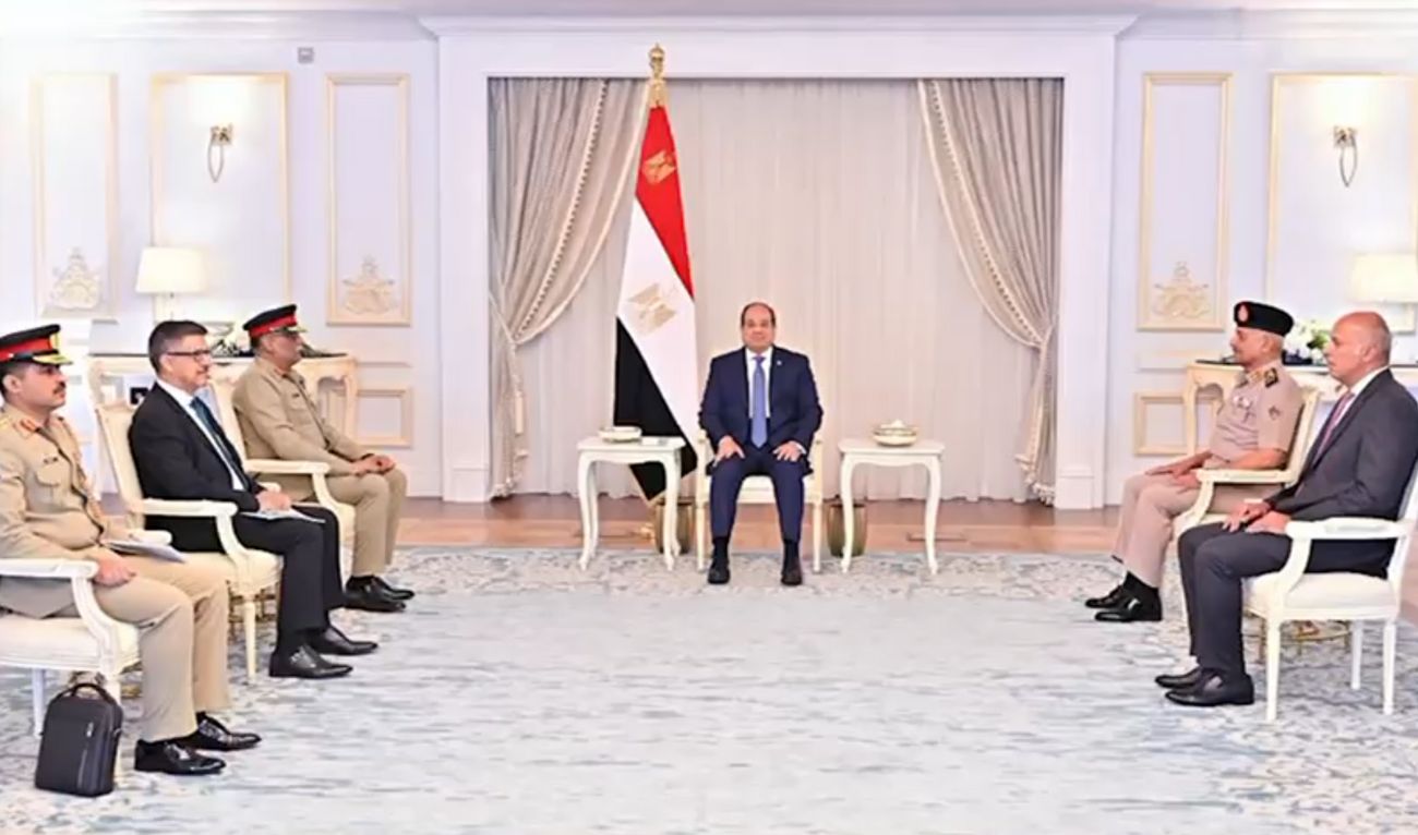 Top Pakistani general meets Egyptian president, leadership to discuss military, counterterrorism cooperation