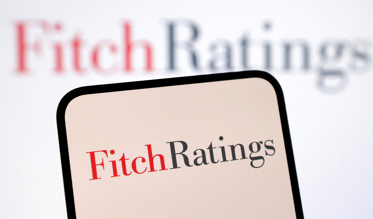 The Fitch Ratings logo is seen in this illustration taken on January 29, 2025. (Reuters/File)