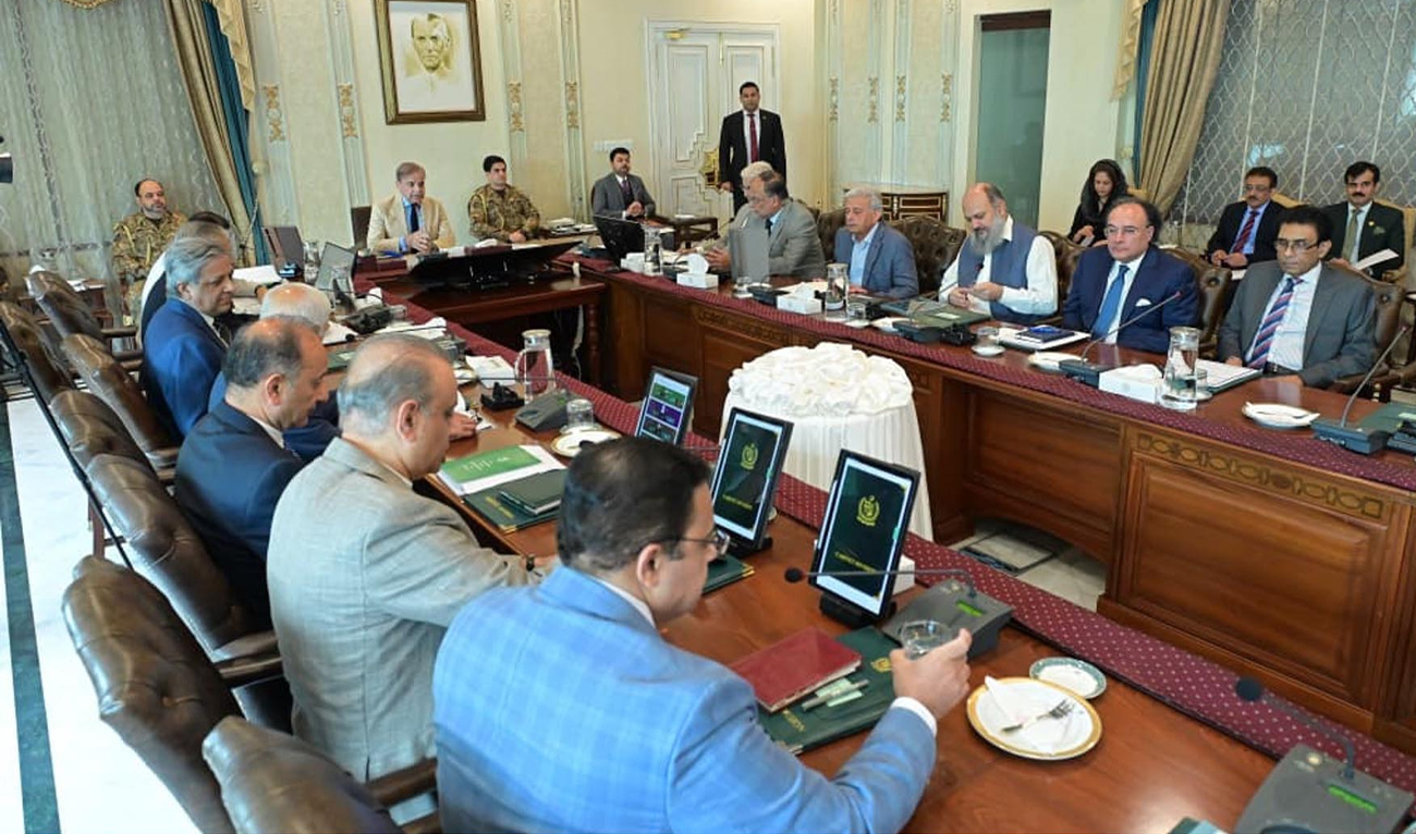 Prime Minister Shehbaz Sharif chairs a meeting of the federal cabinet in Islamabad, Pakistan, on September 10, 2025. (PID/File)