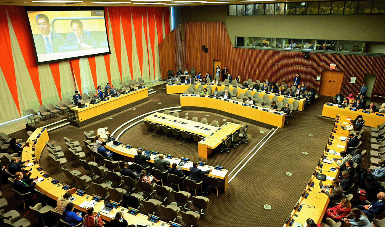 An overview of the United Nations General Assembly on September 24, 2025. (@ForeignOfficePk/X)