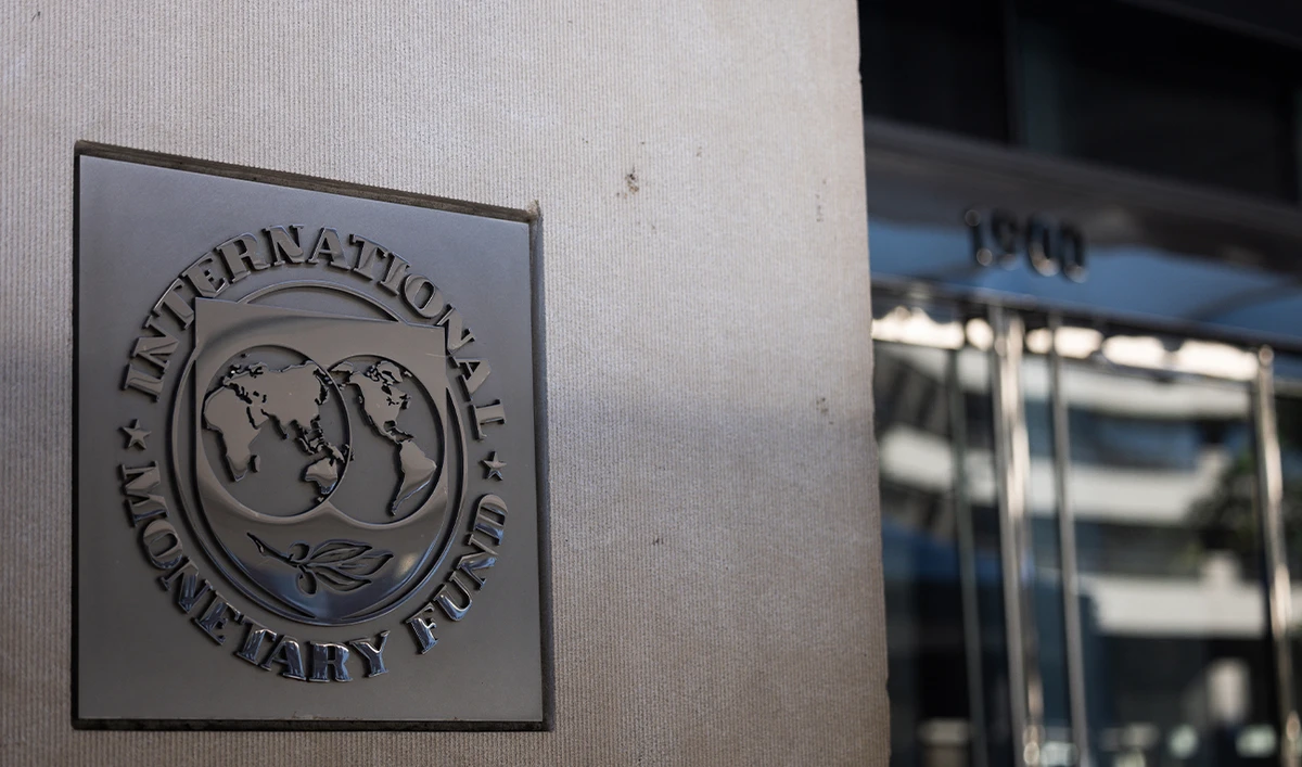 A view of the International Monetary Fund headquarters building in Washington, DC on October 20, 2024 ahead of the 2024 IMF/World Bank Annual Meetings. (AFP/File)