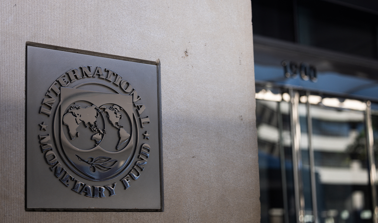 A view of the International Monetary Fund headquarters building in Washington, DC on October 20, 2024 ahead of the 2024 IMF/World Bank Annual Meetings. (AFP//File)