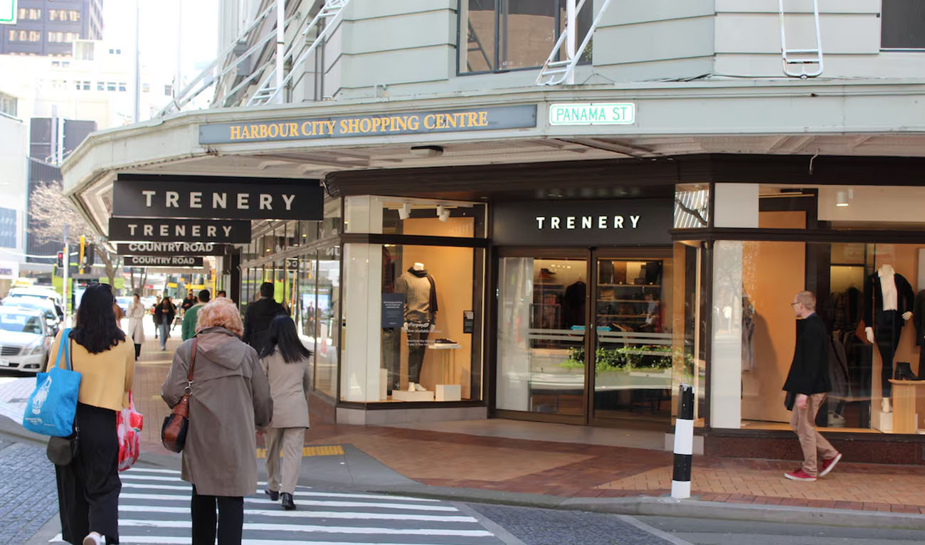 People walk on Lambton Quay street in Wellington, New Zealand July 23, 2020. Picture taken July 23, 2020. (Reuters/File)