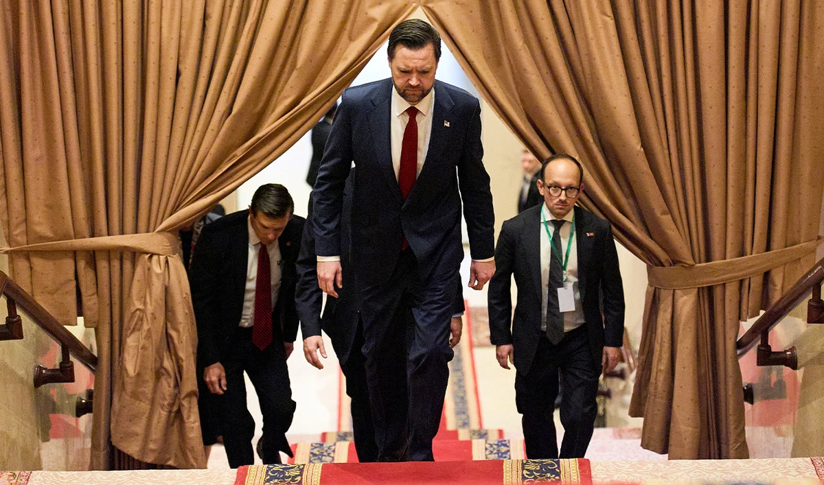 US Vice President JD Vance arrives for a meeting with Pakistani Prime Minister amid the US-Iran peace talks in Islamabad on April 11, 2026. (AFP/File)