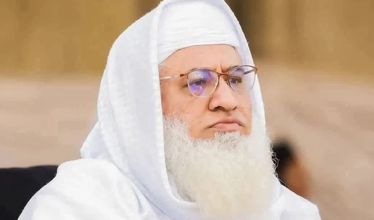 File photo of prominent religious scholar Maulana Sheikh Muhammad Idris (@SenatorMushtaq/X)