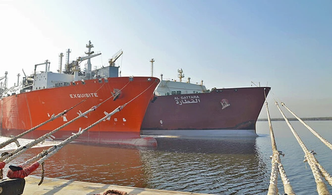 The picture posted on March 6, 2016 by Qatar Engergy shows Qatargas delivering its first Liquefied Natural Gas (LNG) cargo to Port Qasim, Pakistan. (Qatar Engergy/File)