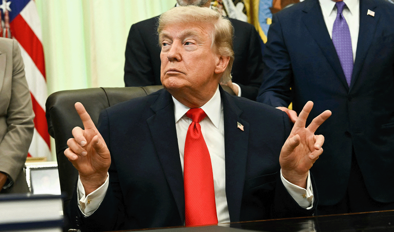 US President Donald Trump speaks before signing a proclamation in the Oval Office of the White House in Washington, DC, on June 11, 2026. (AFP/File)