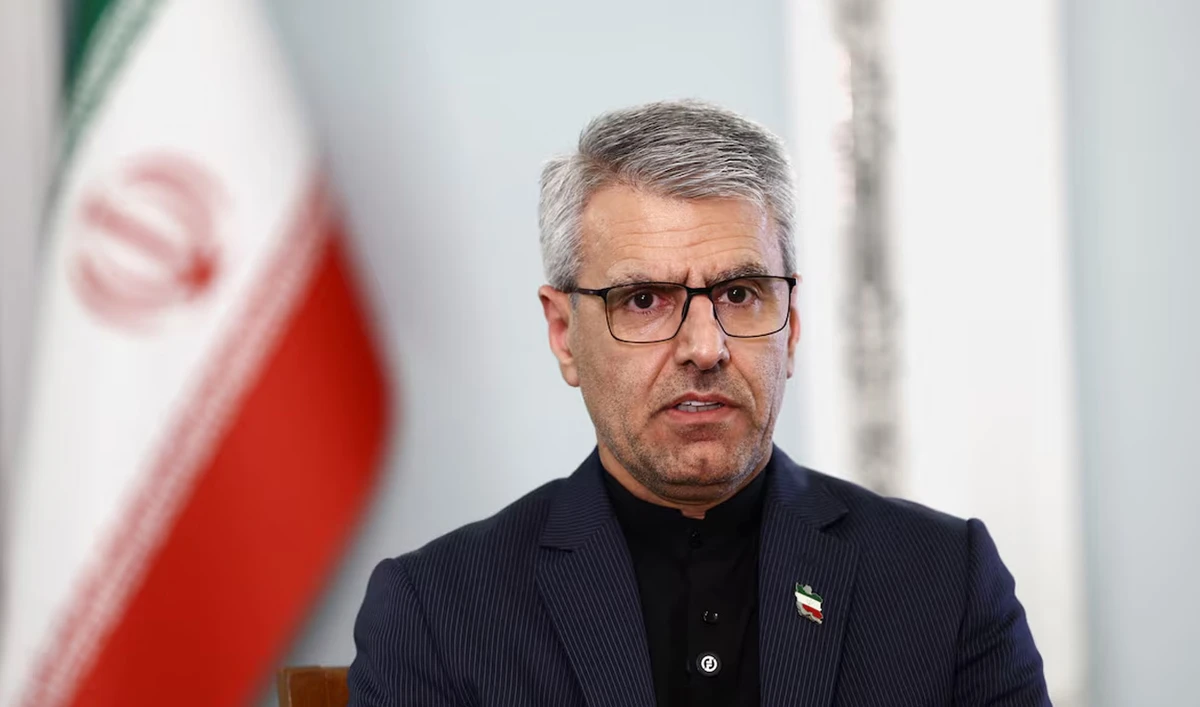 Iran's Foreign Ministry spokesman Esmaeil Baghaei speaks during an interview, amid the U.S.-Israeli conflict with Iran, in Tehran, Iran, April 5, 2026. (Reuters/File)