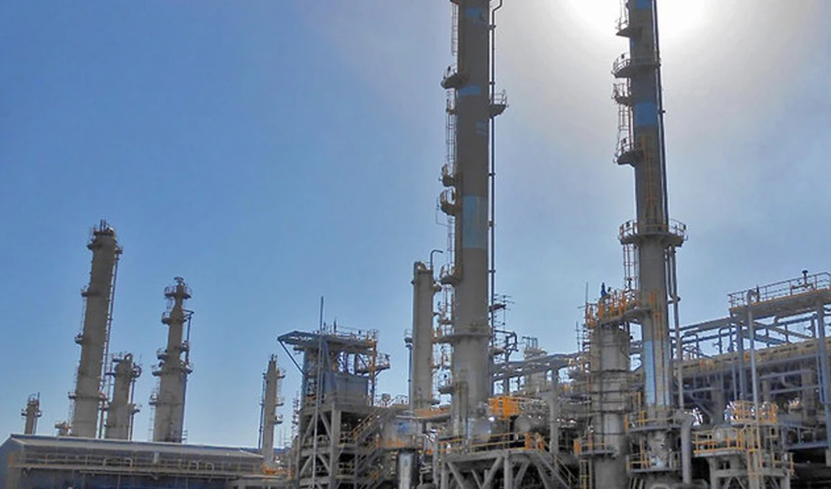 The file photo posted on September 20, 2021 shows Cnergyico Pakistan Limited's oil refining complex in Hub, Balochistan. (Cnergyico Pk Limited/Facebook)