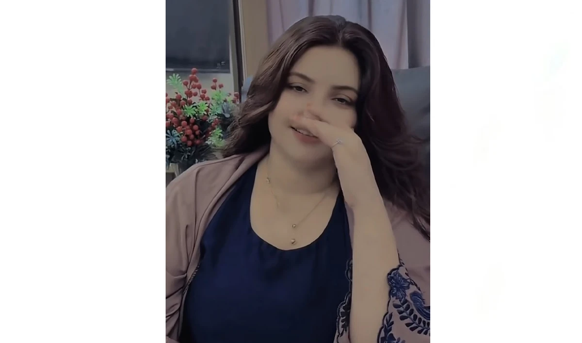 The undated file picture of Pakistani TikTok star Ayesha Gilamana. (Courtesy: Social media)