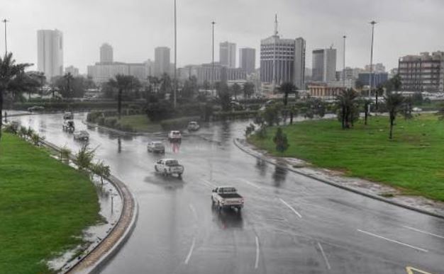 استمرار الحالة المطرية في 5 مناطق