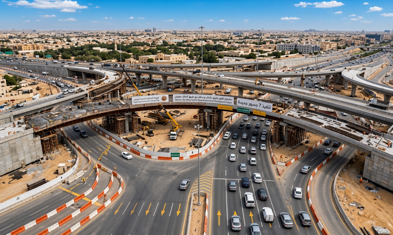 أمانة الرياض توظف الذكاء الاصطناعي لتعزيز صيانة الطرق والجسور