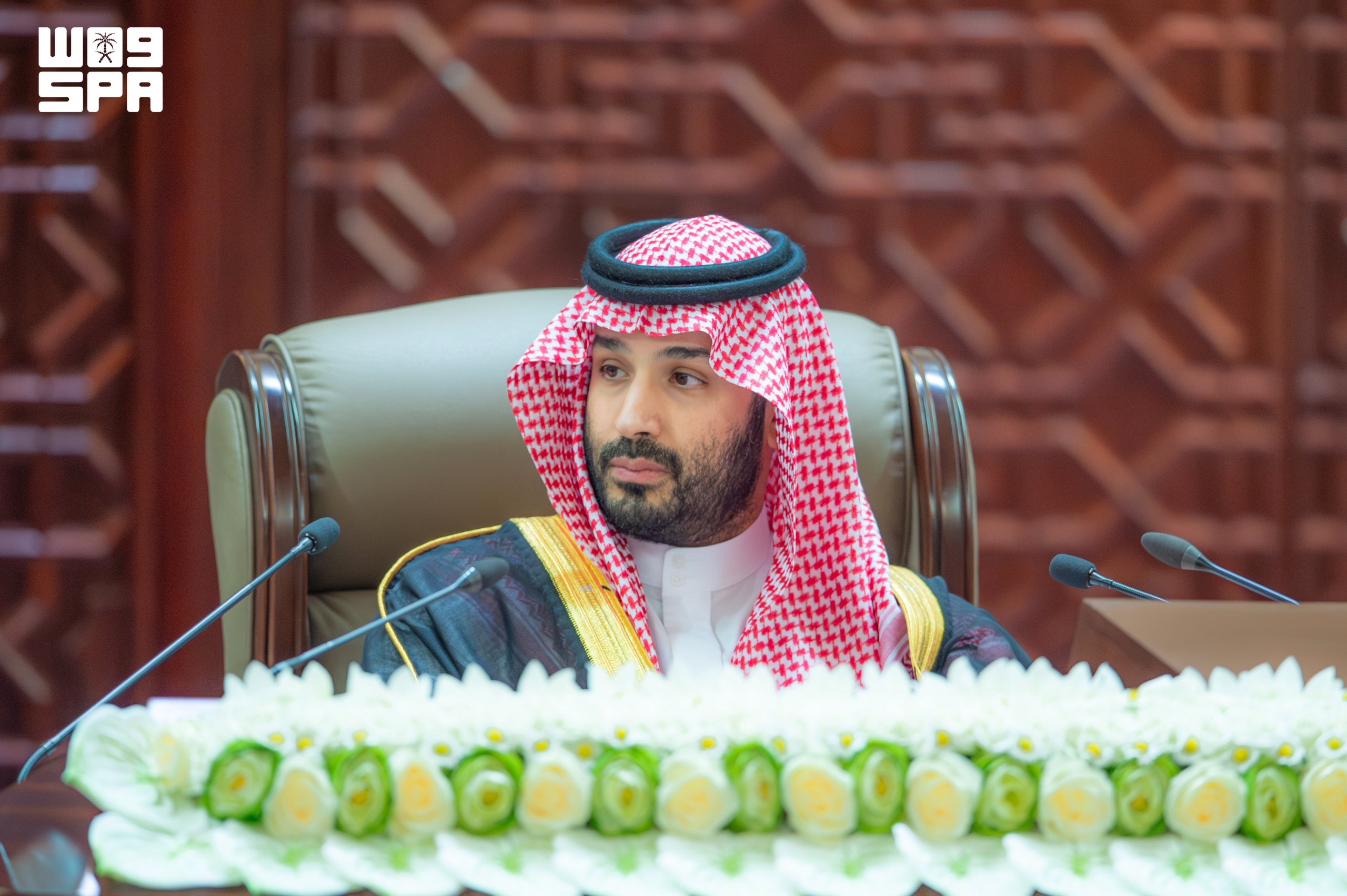 ولي العهد: تملك بلادكم قدرات بشرية وعسكرية عالية الكفاءة قادرة ردع التهديدات