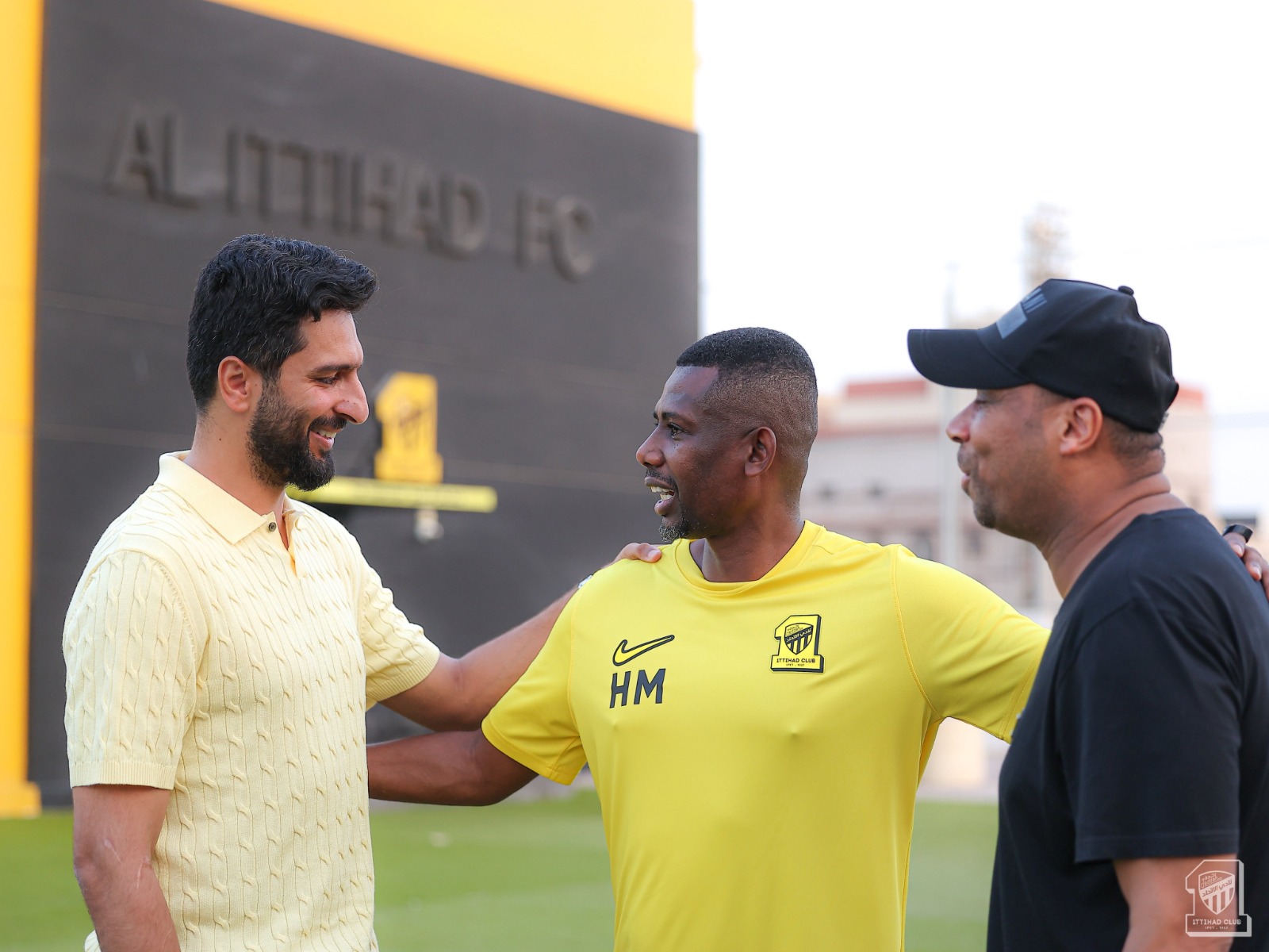 الأنصاري ومبارك يزوران الاتحاد