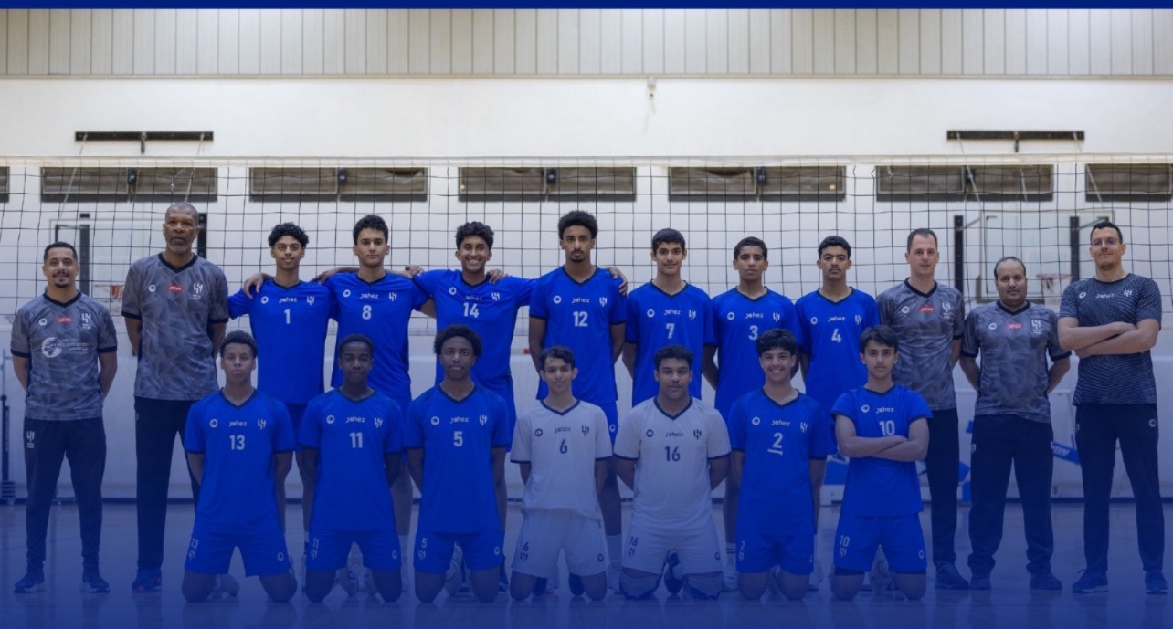 الهلال والنور يحافظان على صدارة دوري الطائرة للناشئين