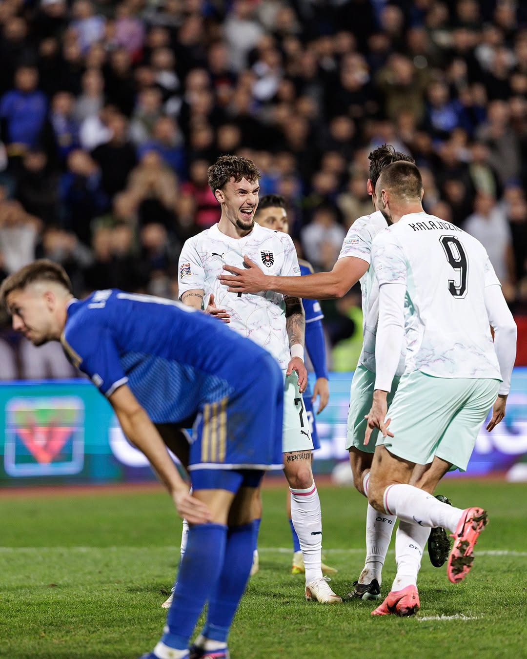 النمسا تتعادل مع كوسوفو في دوري أمم أوروبا