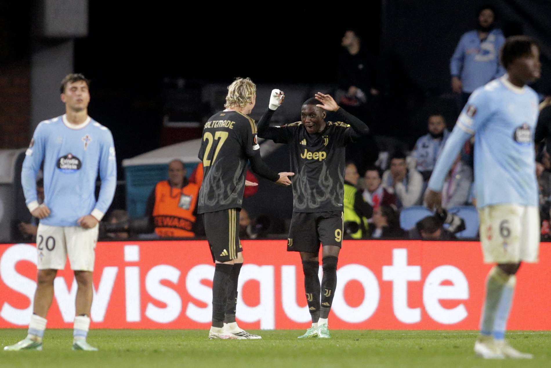 يوفنتوس يقلب الطاولة على سيلتا فيجو في الدوري الأوروبي