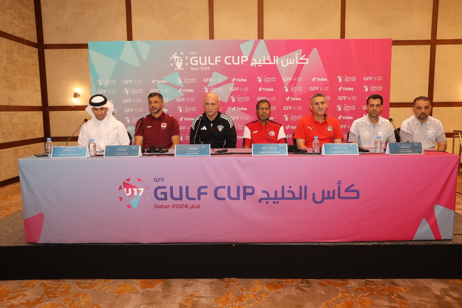 مدربو منتخبات كأس الخليج تحت 17 يؤكدون: جاهزون للتحدي