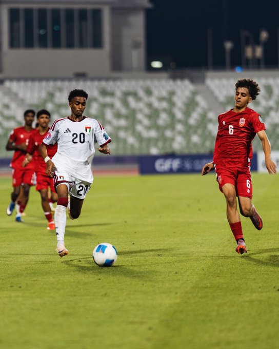 الإمارات تفوز على البحرين في افتتاح كأس الخليج للناشئين