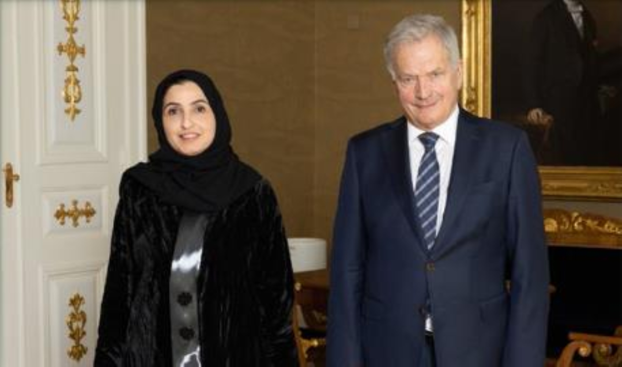 سفيرة المملكة لدى فنلندا تقدم أوراق اعتمادها