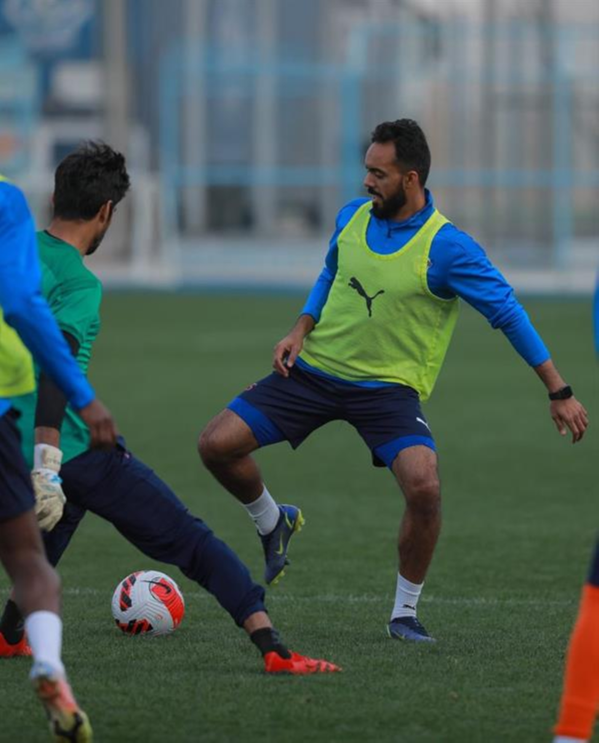 مجرشي والزقعان يستأنفان برنامجهما التأهيلي