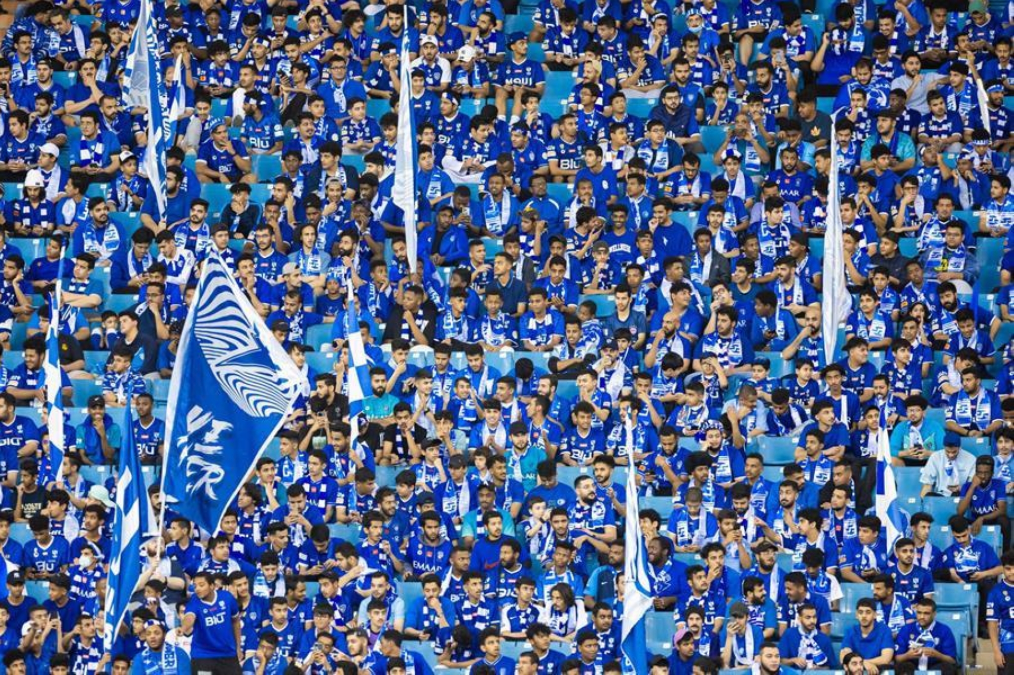 الرياض زرقاء.. احتفال نجوم الهلال بالانتصار في الديربي